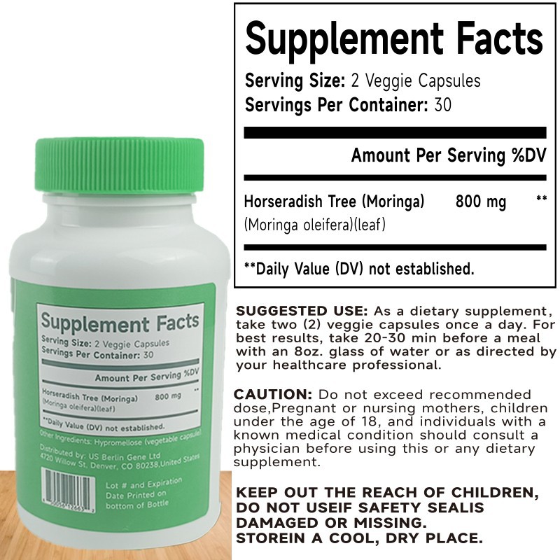 Moringa Leaf Hard Capsules best