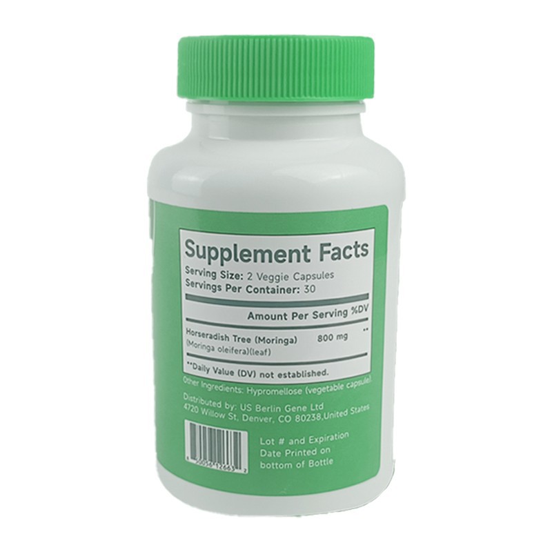 Moringa Leaf Hard Capsules factory